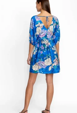 Hot Johnny Was A-Line Coverup Blue Dove