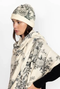 Sale Johnny Was Anahi Printed Beanie Ivory Dreamer