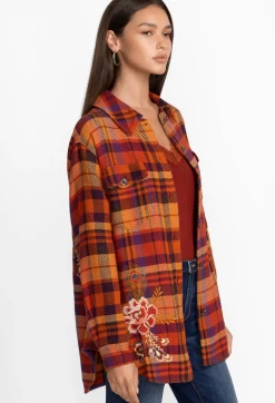 Sale Johnny Was Ananke Shirt Jacket Plaid