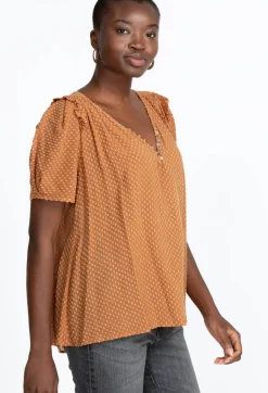 Discount Johnny Was Archer Flare Top Margo