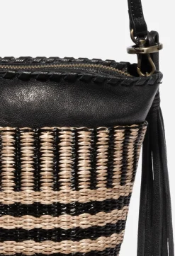 Sale Johnny Was Banda Crochet Bucket Bag Natural