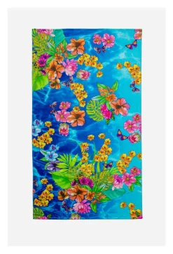 Best Johnny Was Beach Towel Water Tropic