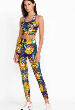 Best Johnny Was Bee Active Mesh Panel Active Legging Kimbra