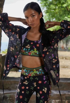 Outlet Johnny Was Bee Active Reversible Sports Bra Otti