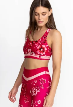 Sale Johnny Was Bee Active Reversible Sports Bra Misty Fall