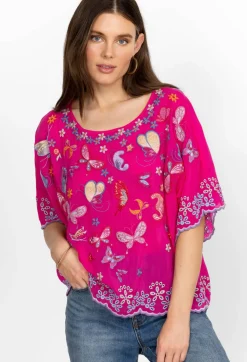 Best Johnny Was Bellona Blouse Orchid Lei