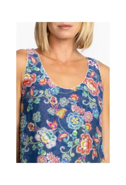 Outlet Johnny Was Block Mint Tank Top Peppermint