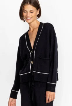 Discount Johnny Was Calme Washable Cardigan Black Beauty