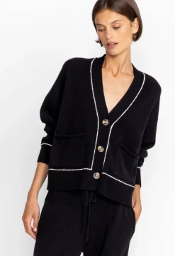 Discount Johnny Was Calme Washable Cardigan Black Beauty