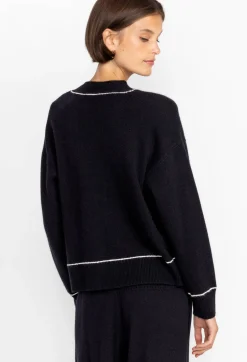 Discount Johnny Was Calme Washable Cardigan Black Beauty