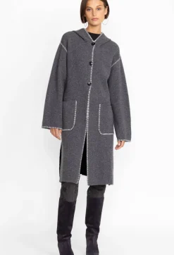 Clearance Johnny Was Calme Wool Coat Black