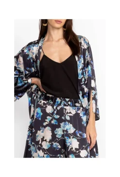 Clearance Johnny Was Charmeuse Wrap Kimono Chryssy