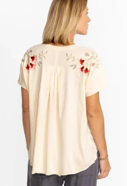Online Johnny Was Clara Raw Detail Swing Tee Brie