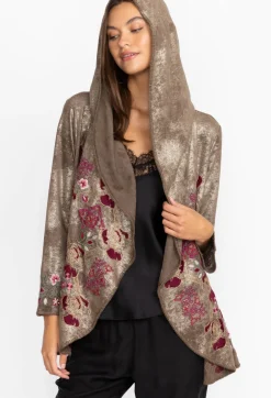 Discount Johnny Was Claudette Metallic Sweater Bronze Metallic