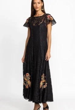 Hot Johnny Was Cloe Lace Dress Black