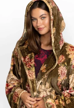 Outlet Johnny Was Cozy Robe Vintage Rose