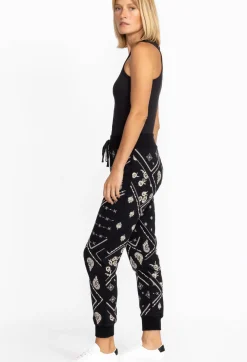 Online Johnny Was Devi Raw Seam Jogger Black