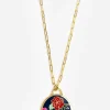 Sale Johnny Was Dragon Pendant Necklace Multi