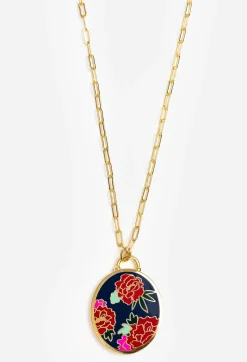 Sale Johnny Was Dragon Pendant Necklace Multi