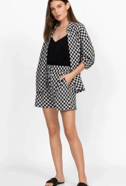 Clearance Johnny Was Drawstring A-Line Short Multi