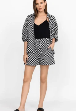 Clearance Johnny Was Drawstring A-Line Short Multi