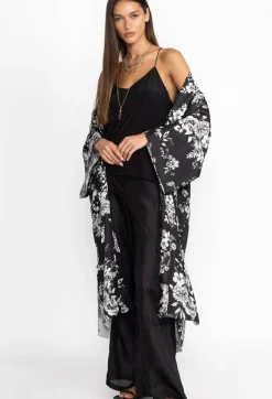 Online Johnny Was Dreamer Jules Kimono Reversible Charcoal Dreamer
