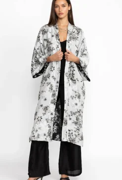 Online Johnny Was Dreamer Jules Kimono Reversible Charcoal Dreamer