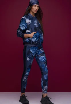 New Johnny Was Drop Shoulder Bomber Jacket Grey Peony