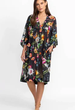 Sale Johnny Was Easy Cover-Up Dress Ombre Garden