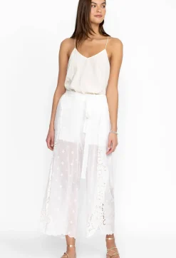 New Johnny Was Eleuthera Wrap Pant White