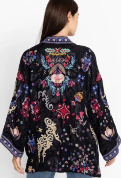 Clearance Johnny Was Elletra Kimono Reversible Black