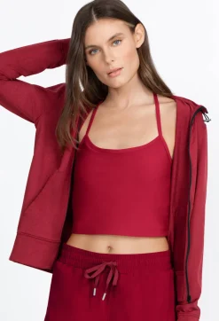 Clearance Johnny Was Endurance Cross Back Cami Rio Red