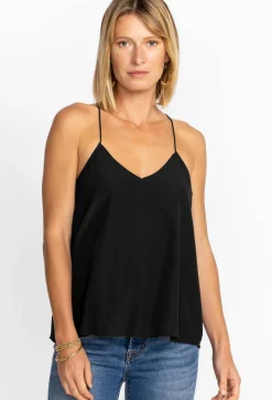 Hot Johnny Was Etta Cami Top Black