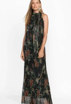 Outlet Johnny Was Evelina Metallic Maxi Dress Multi