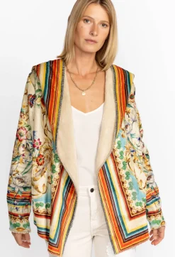 Outlet Johnny Was Felix Sherpa Jacket Multi