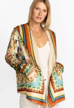 Outlet Johnny Was Felix Sherpa Jacket Multi