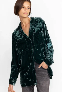 Johnny Was Frankie Velvet Chore Jacket Ponderosa Pine