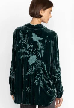 Johnny Was Frankie Velvet Chore Jacket Ponderosa Pine