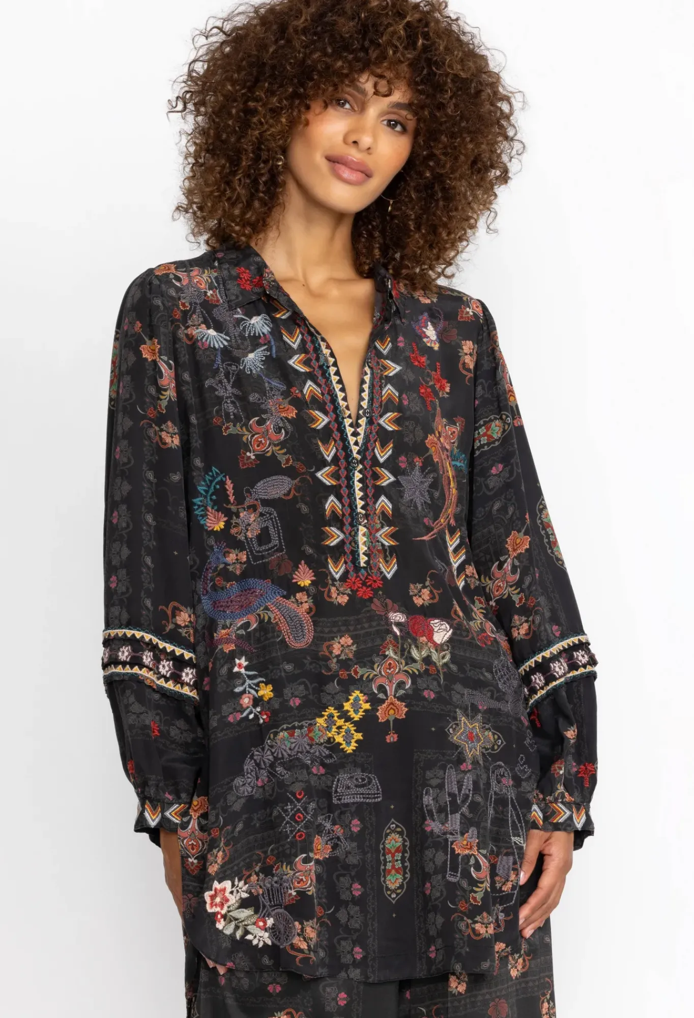 Clearance Johnny Was Gila Tunic - Aggie Manning