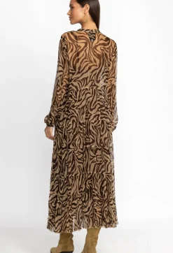 Discount Johnny Was Golden Days Silk Midi Dress Goldendays