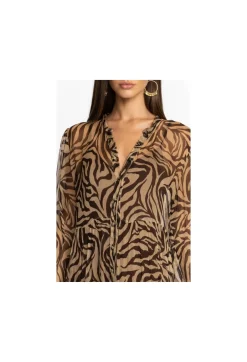 Discount Johnny Was Golden Days Silk Midi Dress Goldendays