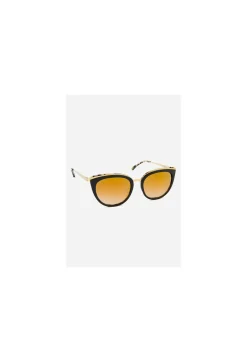 Johnny Was Grace Sunglasses Black Tortoise