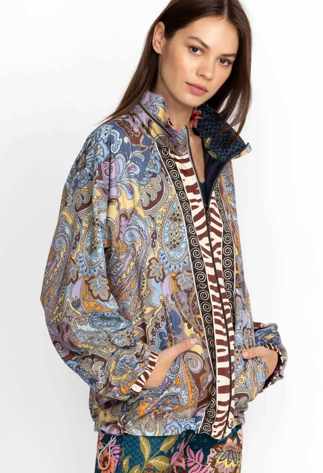 Best Johnny Was Harmon Jacket Reversible Delfino
