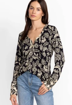 Discount Johnny Was Henley Top Noah