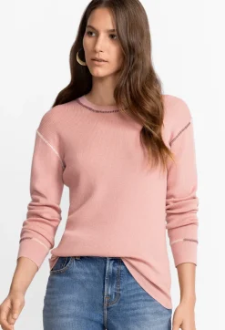 Outlet Johnny Was Jj Pullover Light Rose