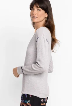 Sale Johnny Was Jj Pullover Gray