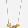 Outlet Johnny Was Joseph Brooks Quartz And Citrine Necklace Multi