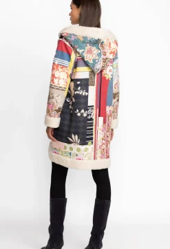Clearance Johnny Was Kerry Suede Coat Multi