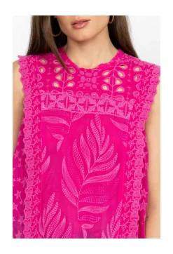 Best Johnny Was Leafy Concetta Blouse Orchid Lei