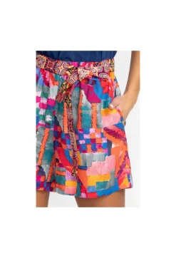 Discount Johnny Was Linen Short Summer Daydream